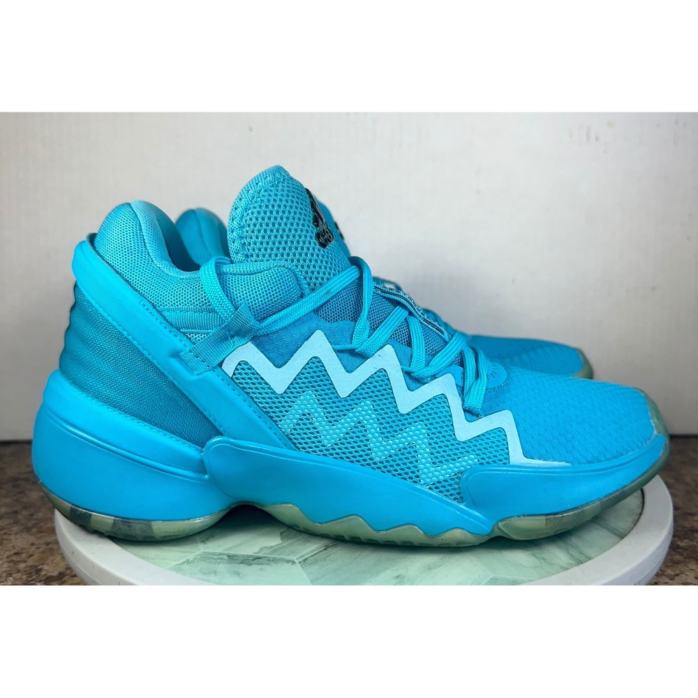 Adidas DON Issue 2 x Crayola Blue Basketball Shoes Sneakers Mens Size 6.5